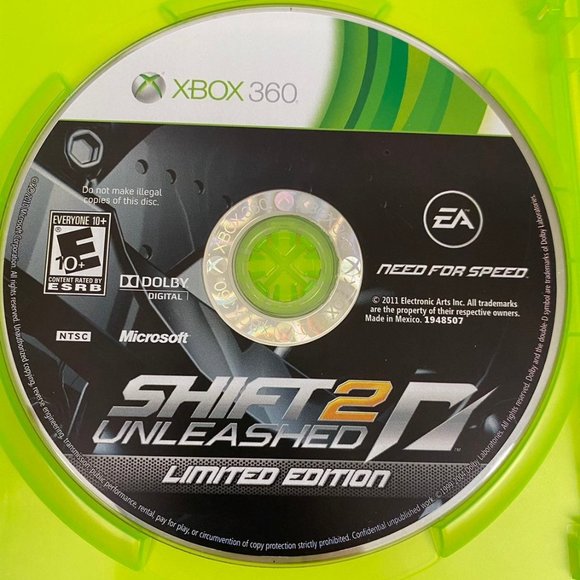 Shift 2 Unleashed Limited Edition Xbox 360 Video Game Complete - Picture 4 of 9